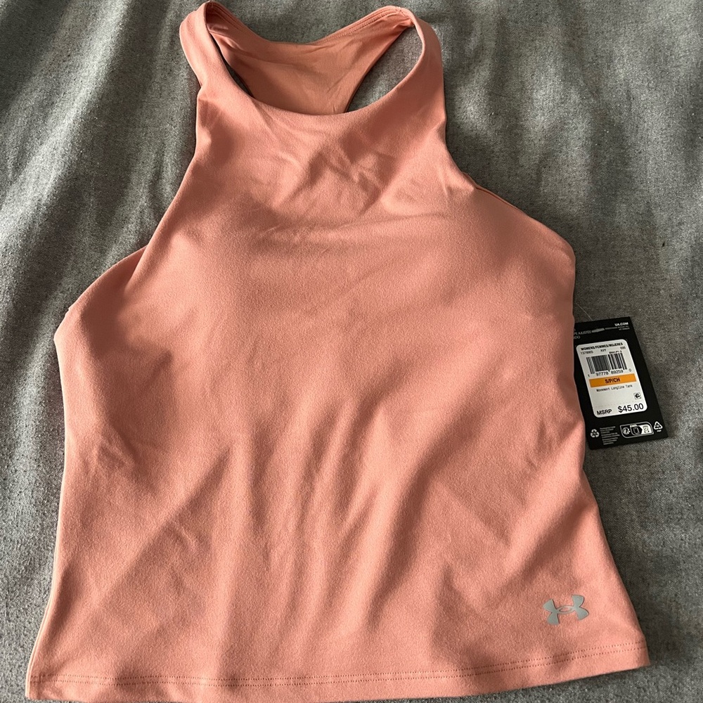 NWT Under Armour Peach Tank Top